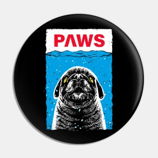 Paws Pug Pin