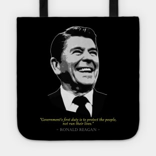 Ronald Reagan Quote Tote