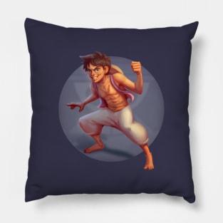 Luffy x Aladdin Crossover Pillow