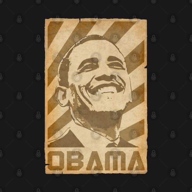 Barack Obama Retro Propeganda by Nerd_art