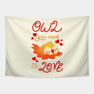 Owl you need is love Tapestry