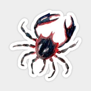 Watercolor Kelp Crab Magnet