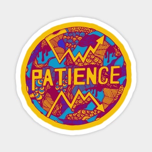 Triad Circle of Patience Magnet