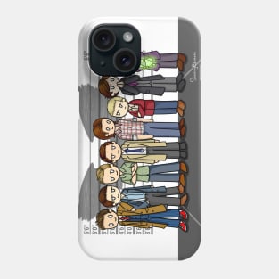 SuperWhoLock Lineup Phone Case