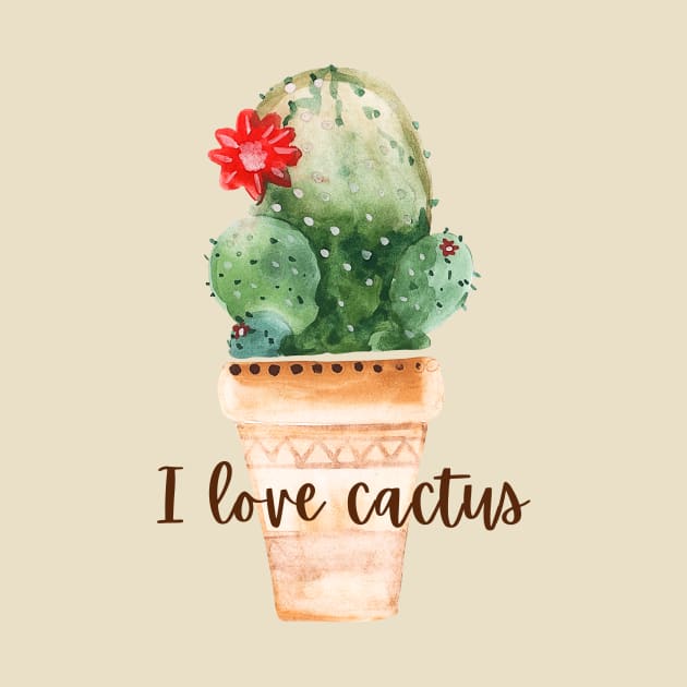 I love cactus by Paciana Peroni