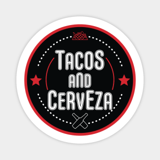 Tacos and Cerveza Magnet