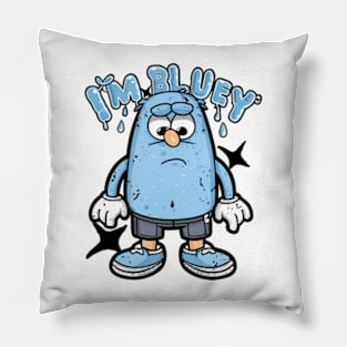 Hello I'm Bluey Dad Pillow