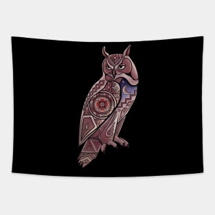 Southwestern Owl Tapestry