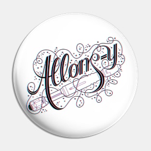 Allons-y! 3D Pin