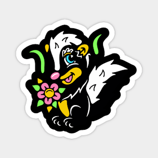 Skunk flower Magnet