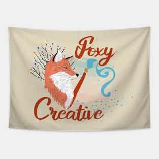 Foxy Creative Tapestry