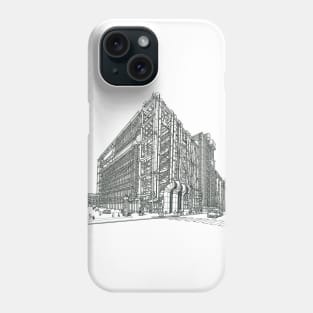 Centre Pompidou Phone Case