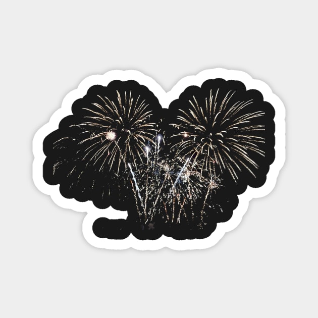 Happy new year/bonfire night Magnet by Glenbobagins