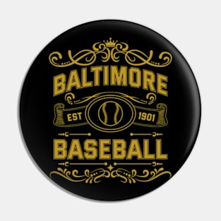 Vintage Baltimore Baseball Pin