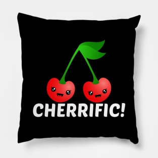 Cherrific! - Cherry Pun Pillow