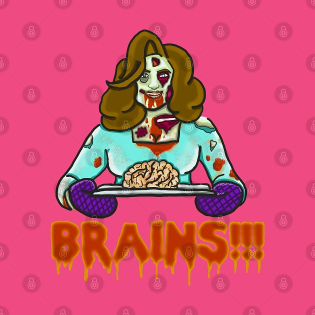 Brains!!! by tesiamarieart