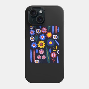 Midnight floral expo Phone Case