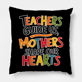 Nurturing Wisdom Teacher and Mother's Day Pillow