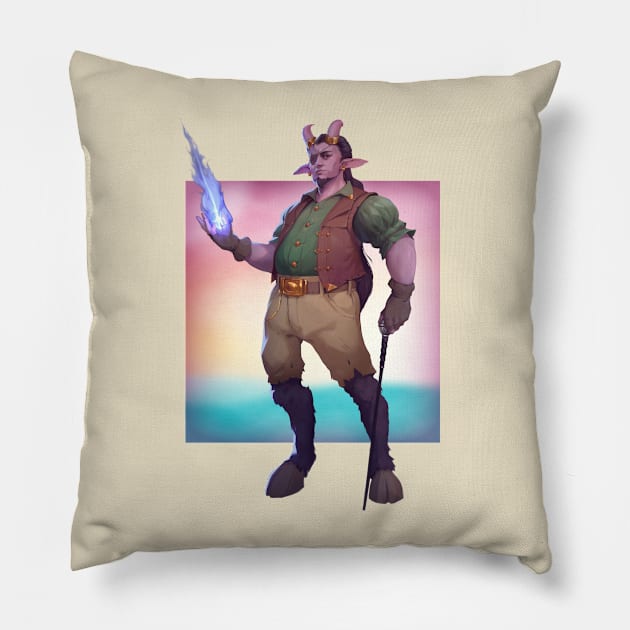 Gildebrand Molani Pillow by The d20 Syndicate