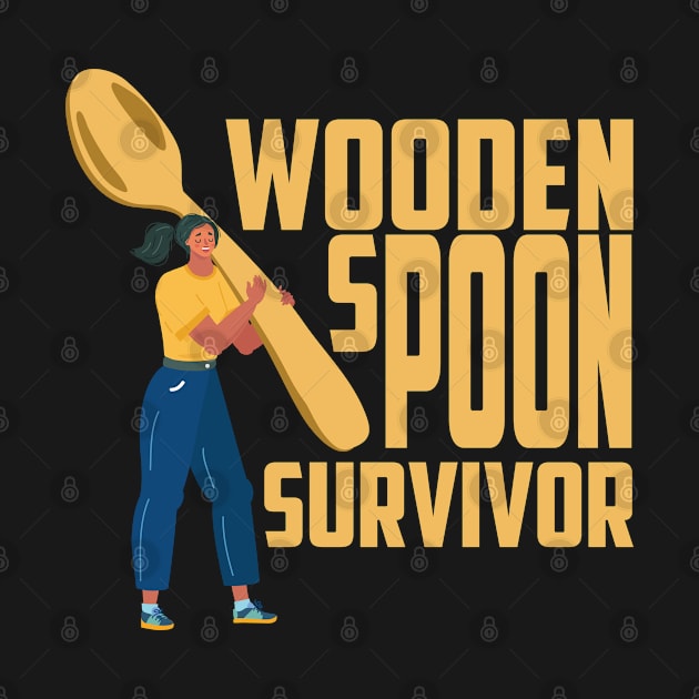 Wooden Spoon Survivor Girl by TomCage