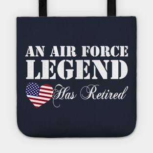 Best Gift for Veteran - An Air Force Legend Retired Tote