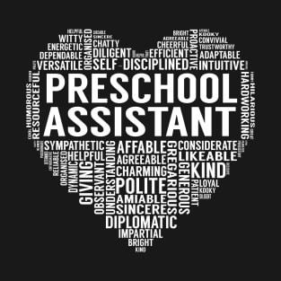 Preschool Assistant Heart T-Shirt