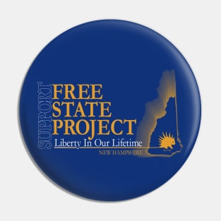 Free State Project NH - NPO Pin