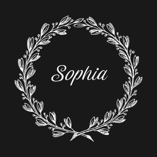 Sophia Floral Wreath T-Shirt