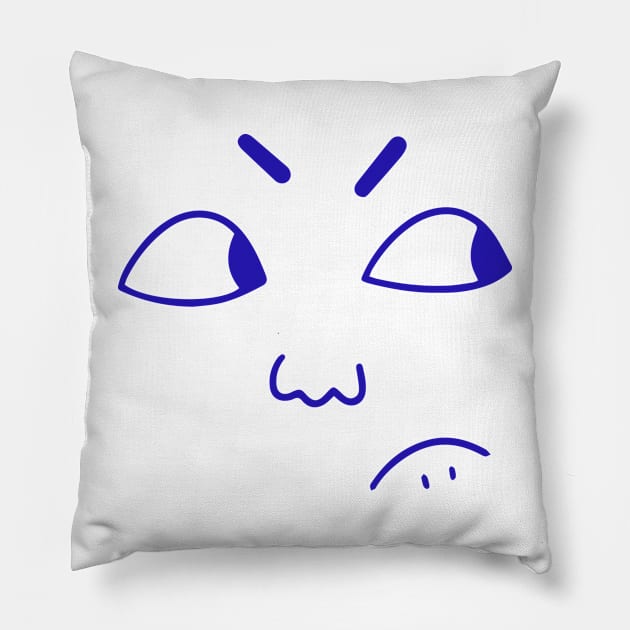 WHAT? Pillow by Lethy studio