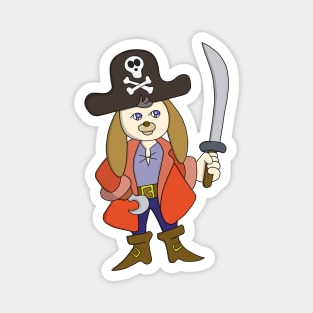 Pirate Dog Magnet