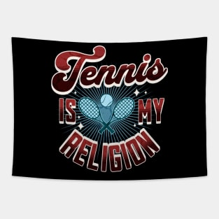 Tennis is My Religion Tapestry