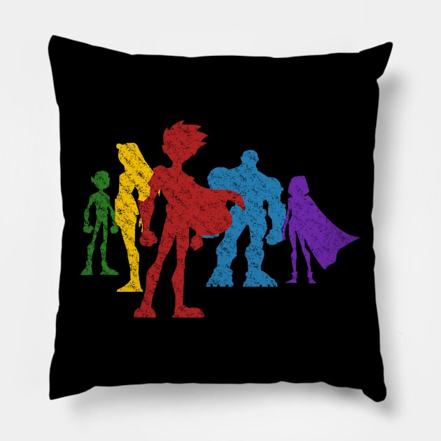 Teen Titans Pillow by dftba