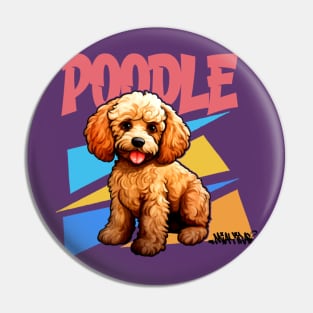 Poodle Pin