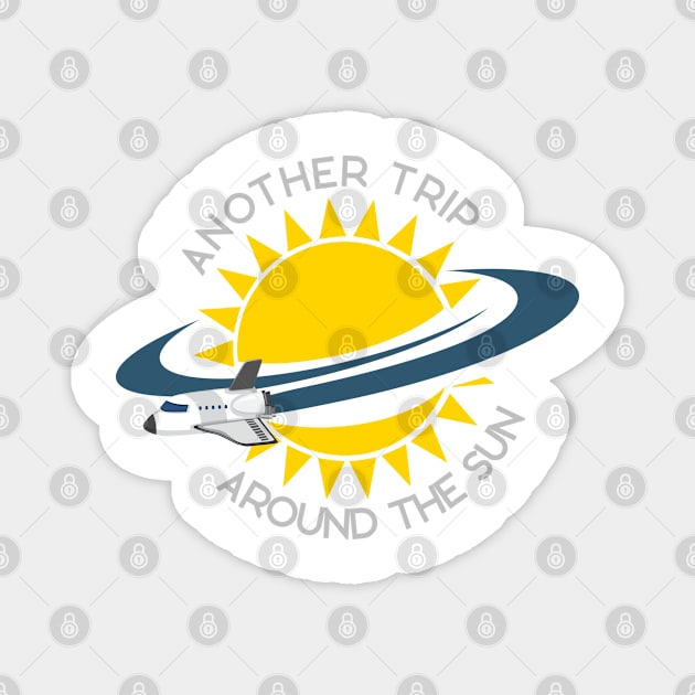 TRIP AROUND THE SUN Magnet by mpmi0801