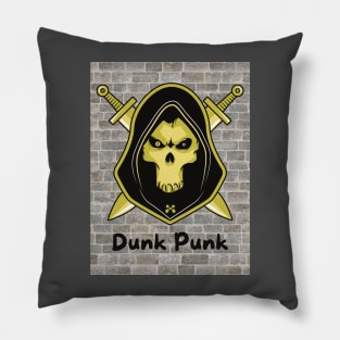 Dunk Punk Skull of Scorn Pillow