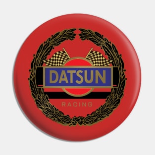 Vintage Datsun Racing Wreath Pin