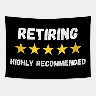 Retired and Loving It Tapestry