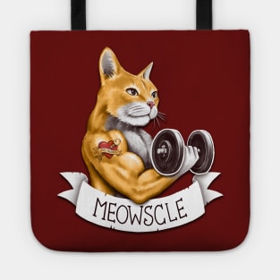 Meowscle Tote