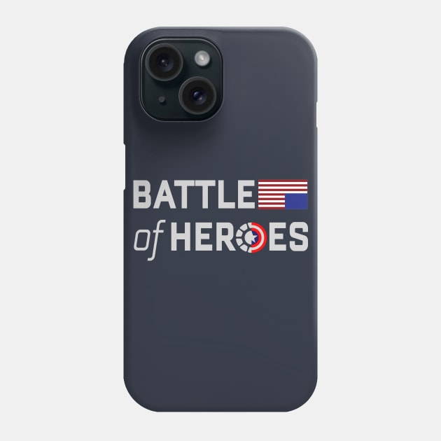 Battle of heroes Phone Case by geekmethat