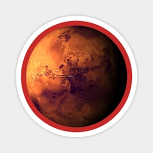 Planet Mars Magnet