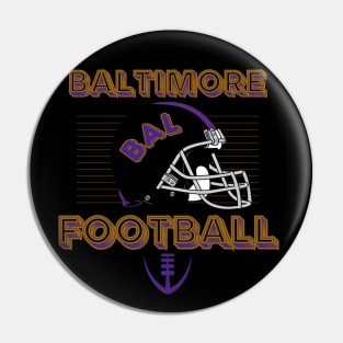 Baltimore Football Vintage Style Pin