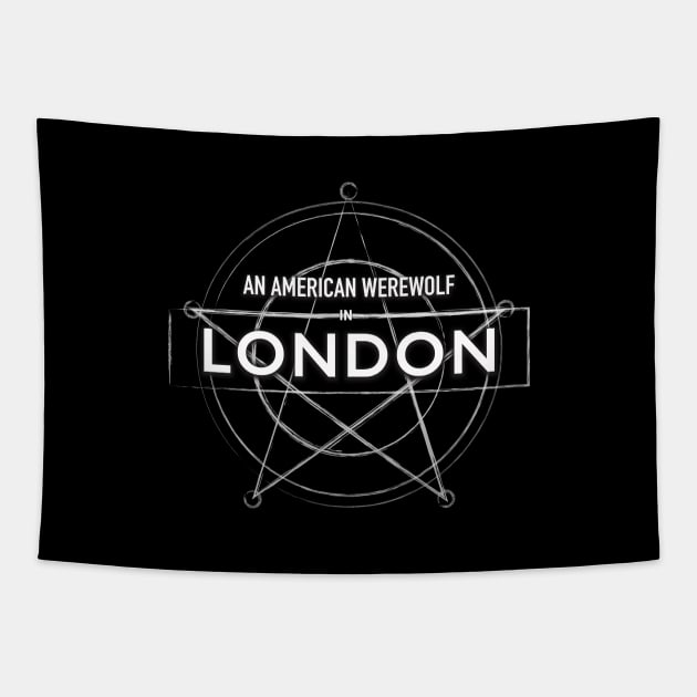 An American Werewolf in London - Alternative Movie Poster Tapestry by MoviePosterBoy