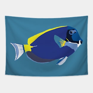 Blue Fish Tapestry