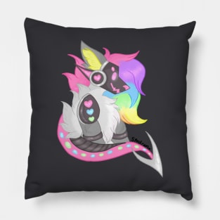 Rainbow protogen Pillow