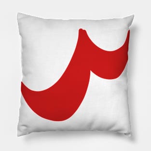 red texture design Pillow