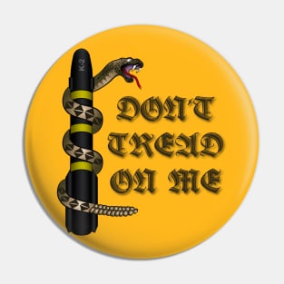 Gun Pilot - Don't Tred On Me Pin