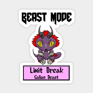 Beast Mode Vincent Valentine Limit Break Galian Beast Magnet