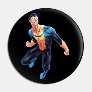 invincible stckr Pin