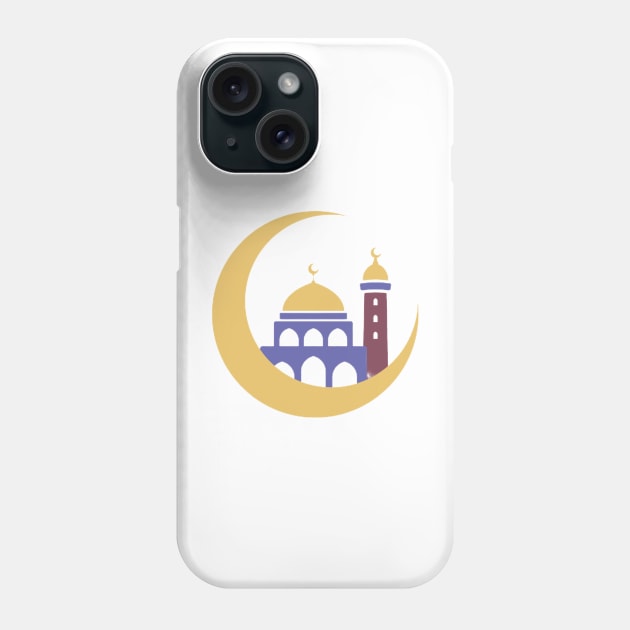 mosque design Phone Case by Medotshirt