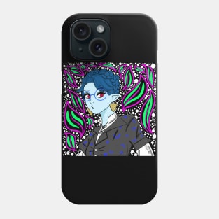 emo elf girl in fashion mandala floral curse Phone Case